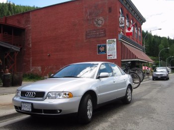 Our conveyance in Greenwood, BC, HRH, July 2002