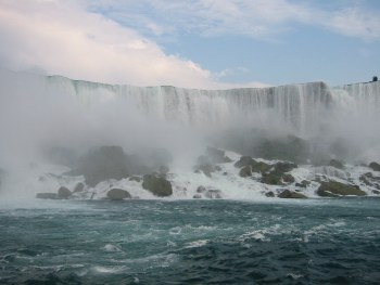 The American Falls, Niagara, September 8, 2001